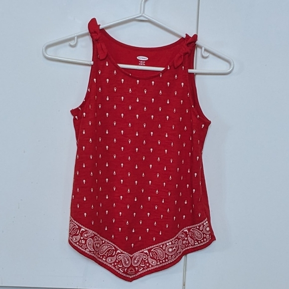 Old Navy Tank Top Girls Size L/G(10/12) Red - Picture 3 of 7